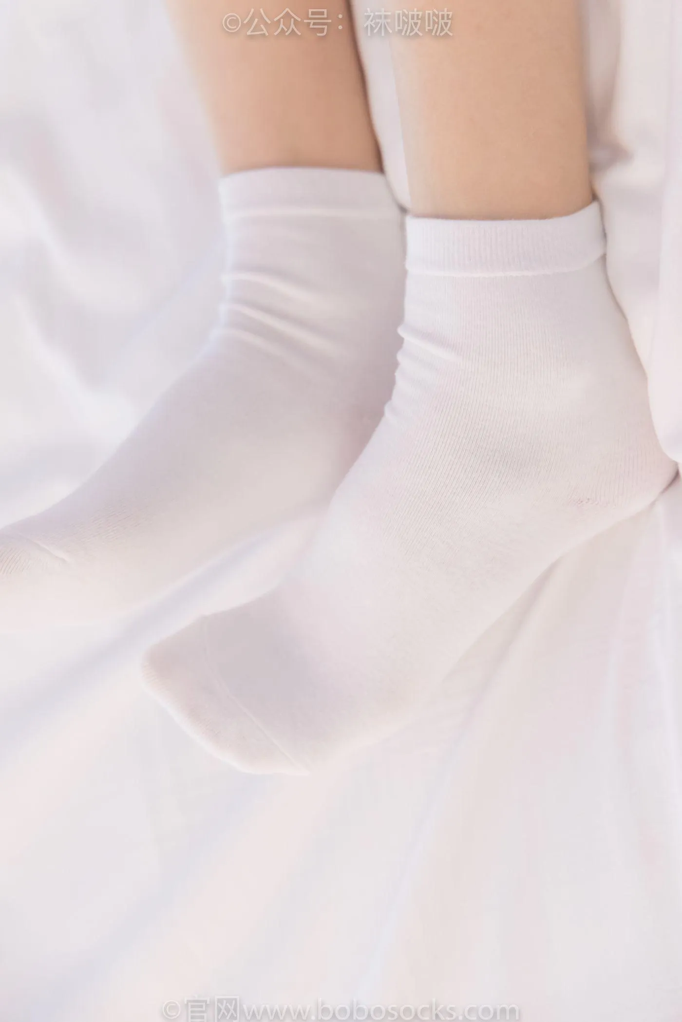 [BoBoSocks袜啵啵]NO.073 稚予-贝壳头、白棉袜、裸足 [145P]插图
